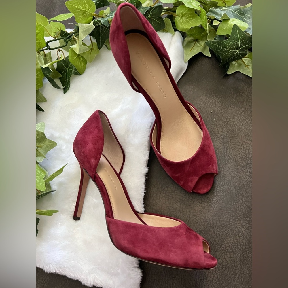 Veronica Beard Gadot D’Orsay Heel 9.5 New